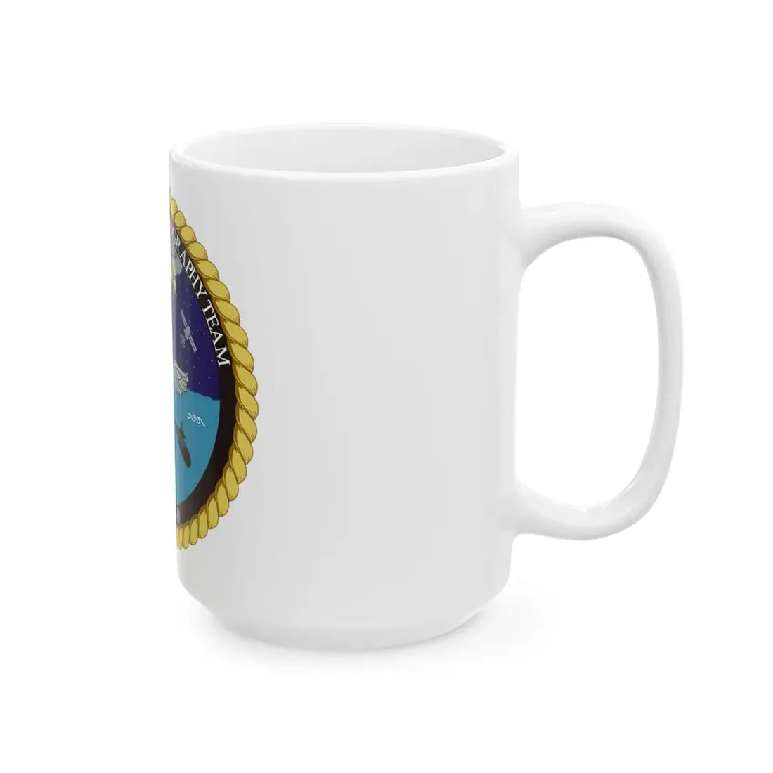 Strike Group Oceanography Team San Diego (U.S. Navy) White Coffee Mug - Go Mug Yourself
