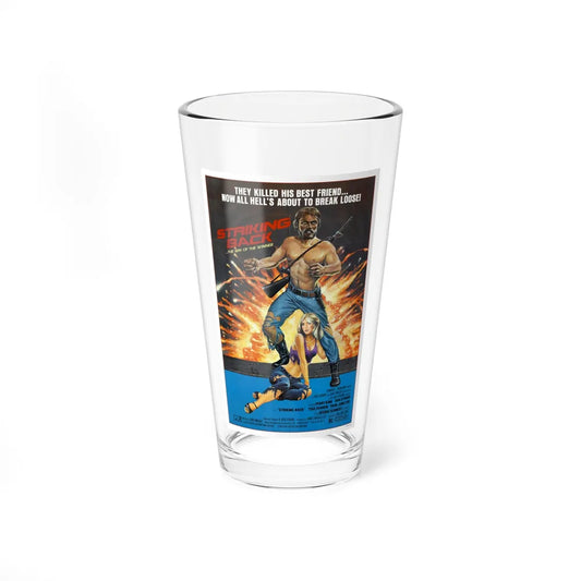 STRIKING BACK (SEARCH AND DESTROY) 1979 Movie Poster - Pint Glass 16oz-16oz-Go Mug Yourself