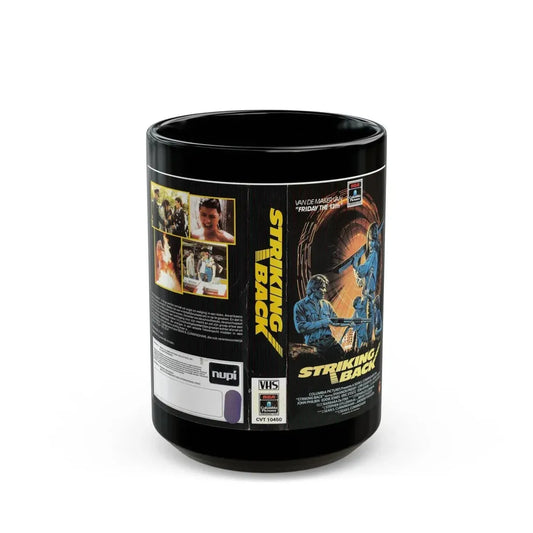 STRIKING BACK (VHS COVER) - Black Coffee Mug 15oz - Go Mug Yourself