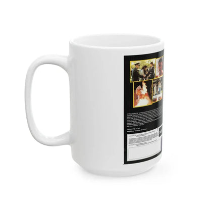 STRIKING BACK (VHS COVER) - White Coffee Mug - Go Mug Yourself