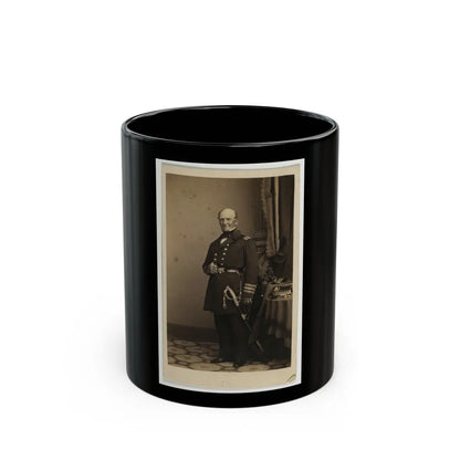 Stringham, New York (U.S. Civil War) Black Coffee Mug-11oz-Go Mug Yourself