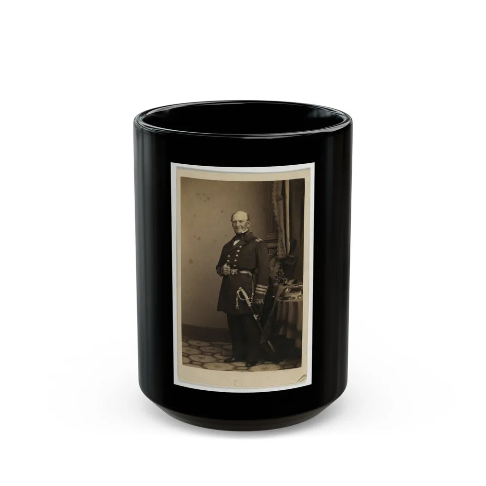 Stringham, New York (U.S. Civil War) Black Coffee Mug-15oz-Go Mug Yourself