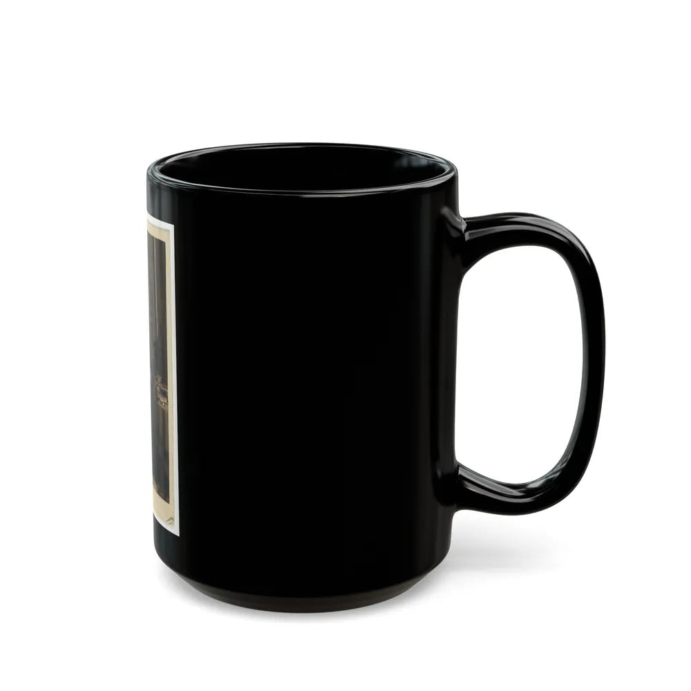 Stringham, New York (U.S. Civil War) Black Coffee Mug-Go Mug Yourself