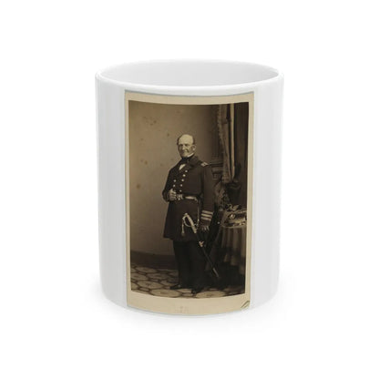 Stringham, New York (U.S. Civil War) White Coffee Mug-11oz-Go Mug Yourself