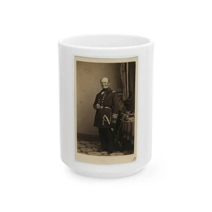 Stringham, New York (U.S. Civil War) White Coffee Mug 15oz - Go Mug Yourself