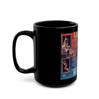 STRIP FOR ACTION (VHS COVER) - Black Coffee Mug-Go Mug Yourself