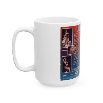 STRIP FOR ACTION (VHS COVER) - White Coffee Mug - Go Mug Yourself