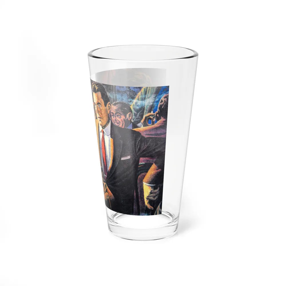 Stroll Into Danger (1) (Magazine Illustration) Pint Glass 16oz-Go Mug Yourself