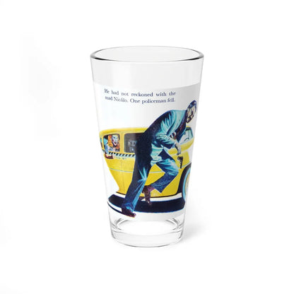 Stroll Into Danger (2) (Magazine Illustration) Pint Glass 16oz-16oz-Go Mug Yourself