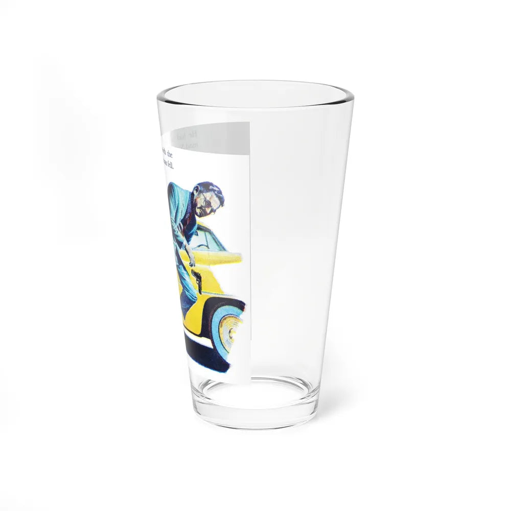 Stroll Into Danger (2) (Magazine Illustration) Pint Glass 16oz-Go Mug Yourself