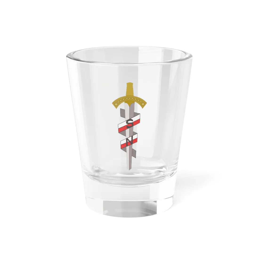 Stronnictwo Narodowe emblem (Poland) Shot Glass 1.5oz 1.5oz - Go Mug Yourself