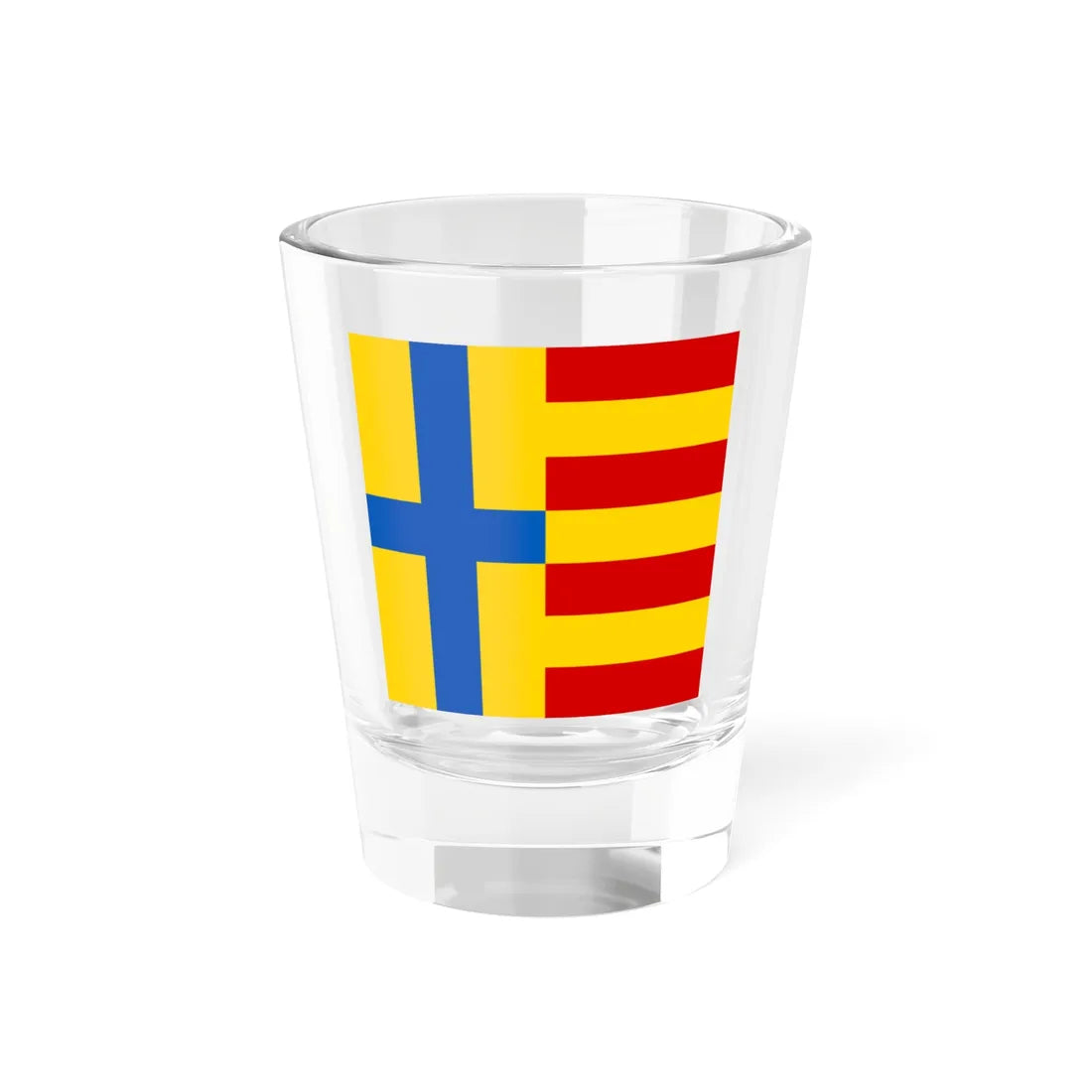 Strusiv flag (Ukraine) Shot Glass 1.5oz 1.5oz - Go Mug Yourself