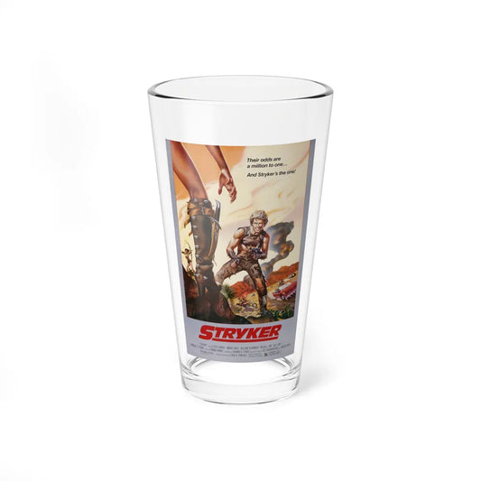 STRYKER 1983 Movie Poster - Pint Glass 16oz-16oz-Go Mug Yourself