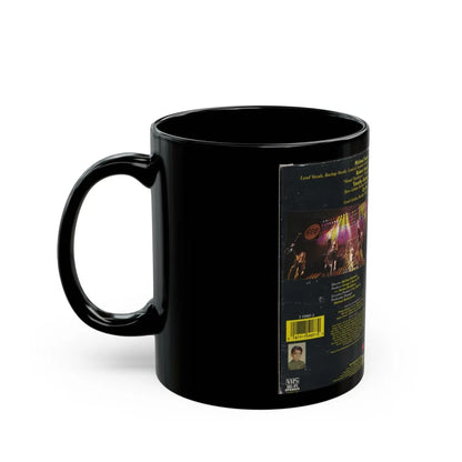 STRYPER IN THE BEGINNING (VHS COVER) - Black Coffee Mug-Go Mug Yourself