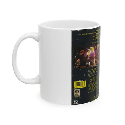 STRYPER IN THE BEGINNING (VHS COVER) - White Coffee Mug - Go Mug Yourself