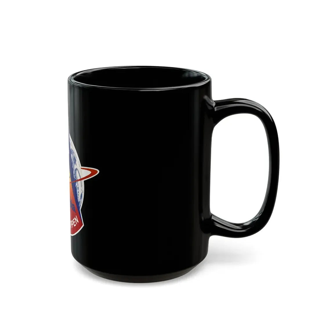 STS 1 (NASA) Black Coffee Mug - Go Mug Yourself