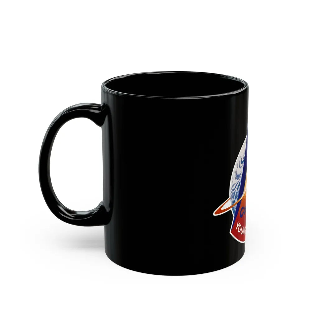 STS 1 (NASA) Black Coffee Mug-Go Mug Yourself