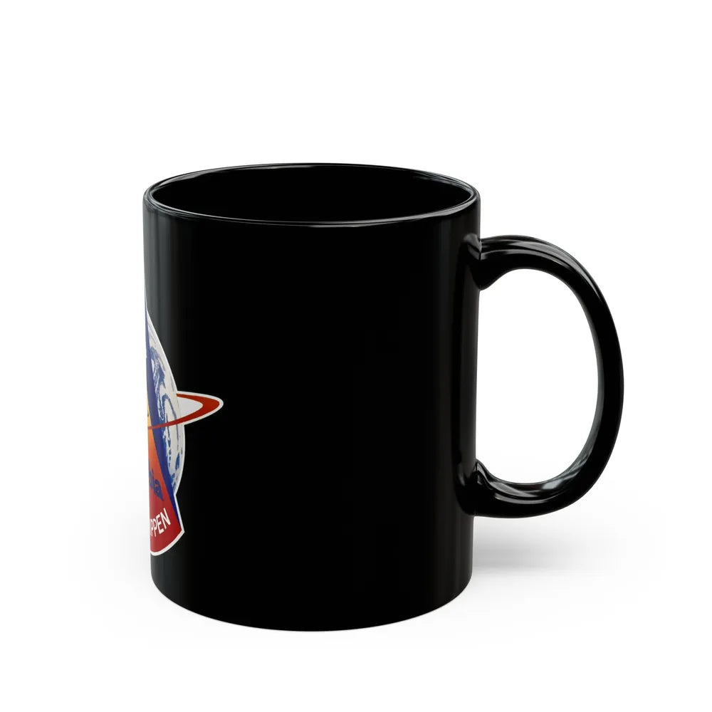 STS 1 (NASA) Black Coffee Mug-Go Mug Yourself