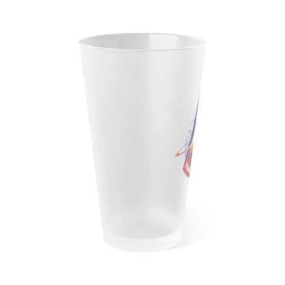 STS 1 (NASA) Frosted Pint Glass 16oz-Go Mug Yourself