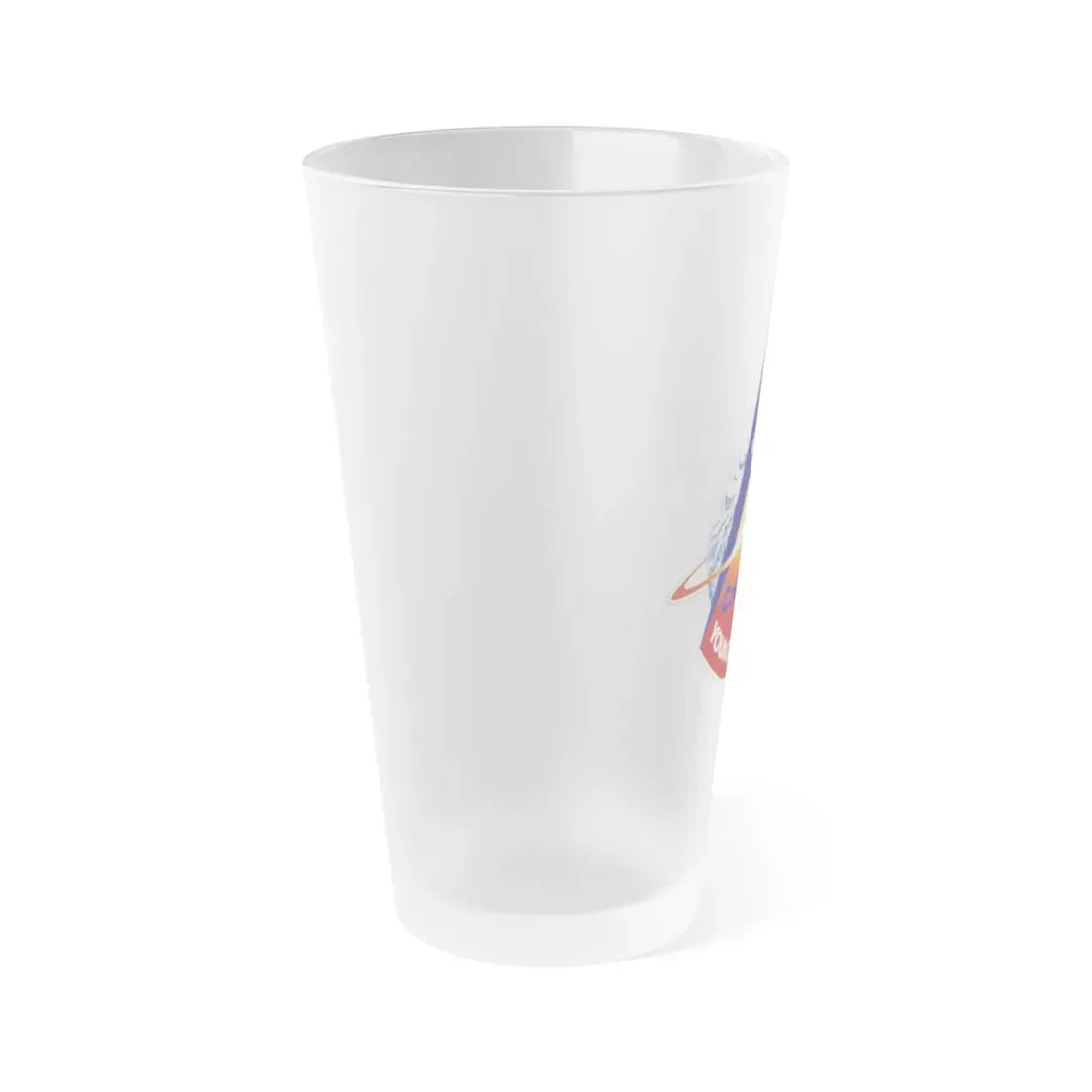 STS 1 (NASA) Frosted Pint Glass 16oz - Go Mug Yourself