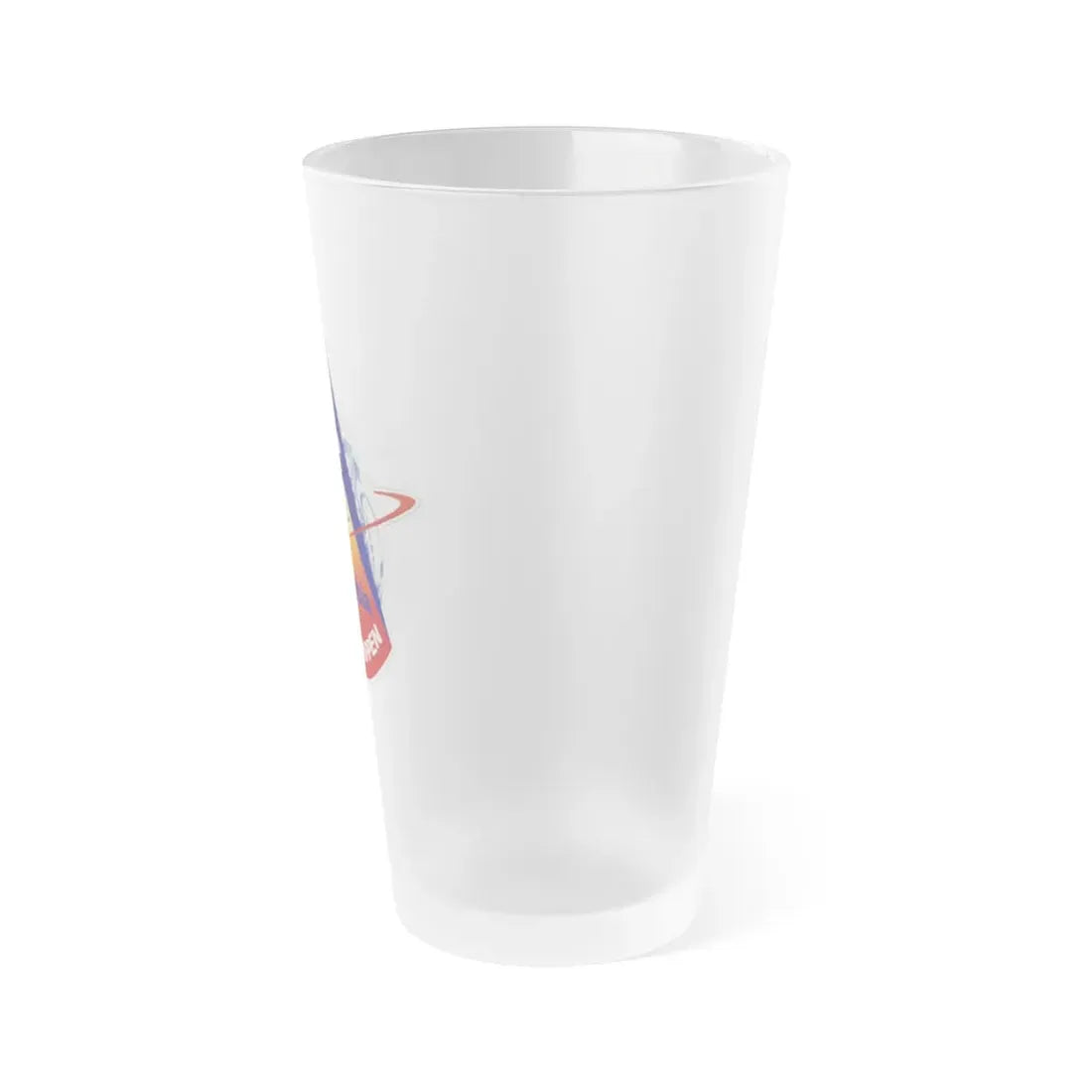 STS 1 (NASA) Frosted Pint Glass 16oz - Go Mug Yourself