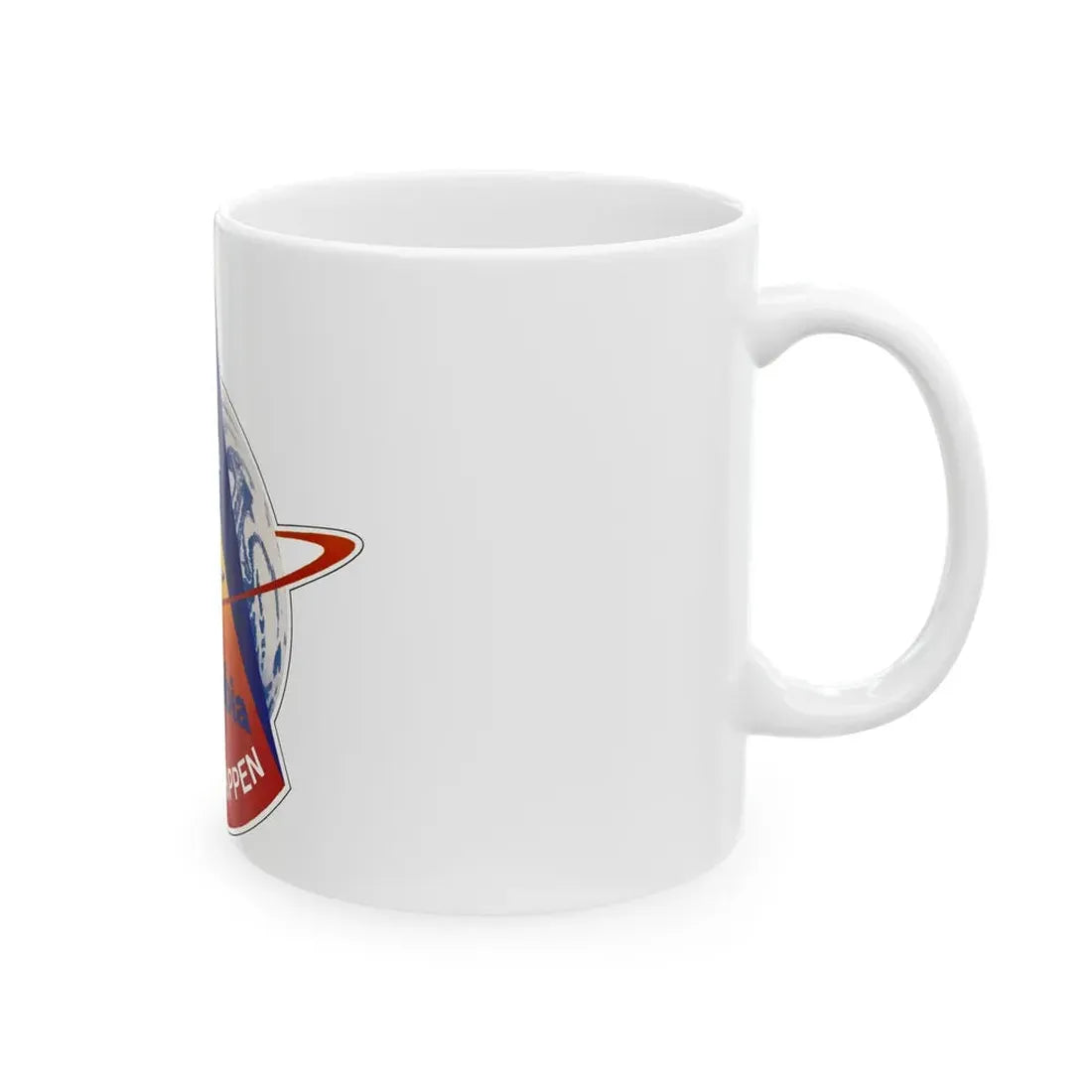 STS 1 (NASA) White Coffee Mug - Go Mug Yourself