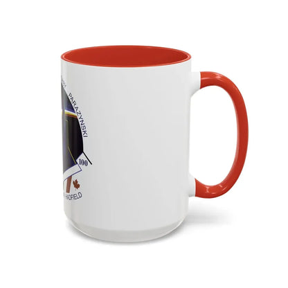 STS 100 (NASA) Accent Coffee Mug - Go Mug Yourself