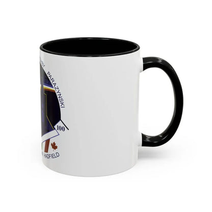 STS 100 (NASA) Accent Coffee Mug - Go Mug Yourself