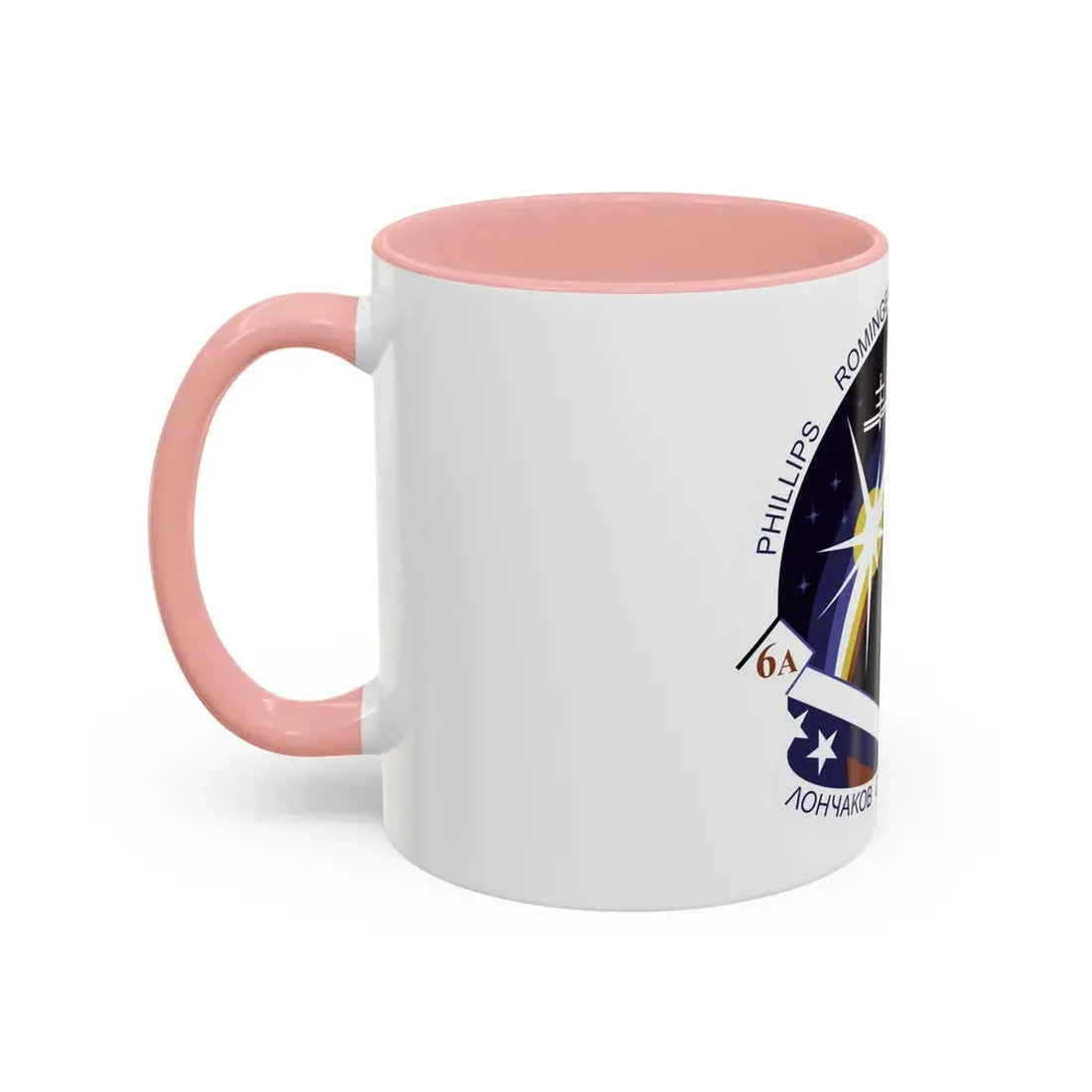 STS 100 (NASA) Accent Coffee Mug - Go Mug Yourself