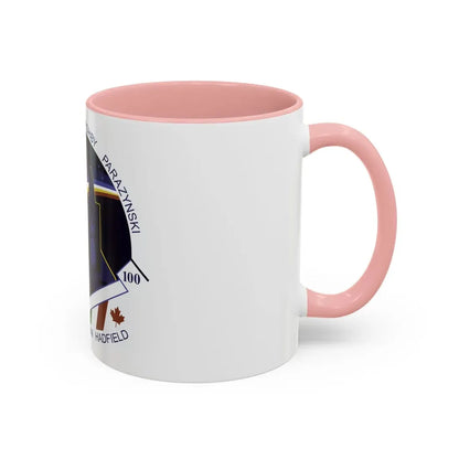 STS 100 (NASA) Accent Coffee Mug - Go Mug Yourself