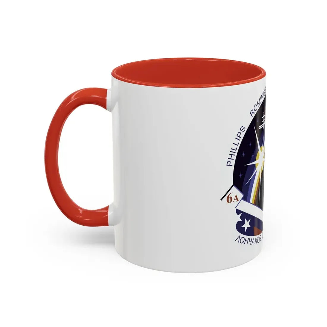 STS 100 (NASA) Accent Coffee Mug - Go Mug Yourself