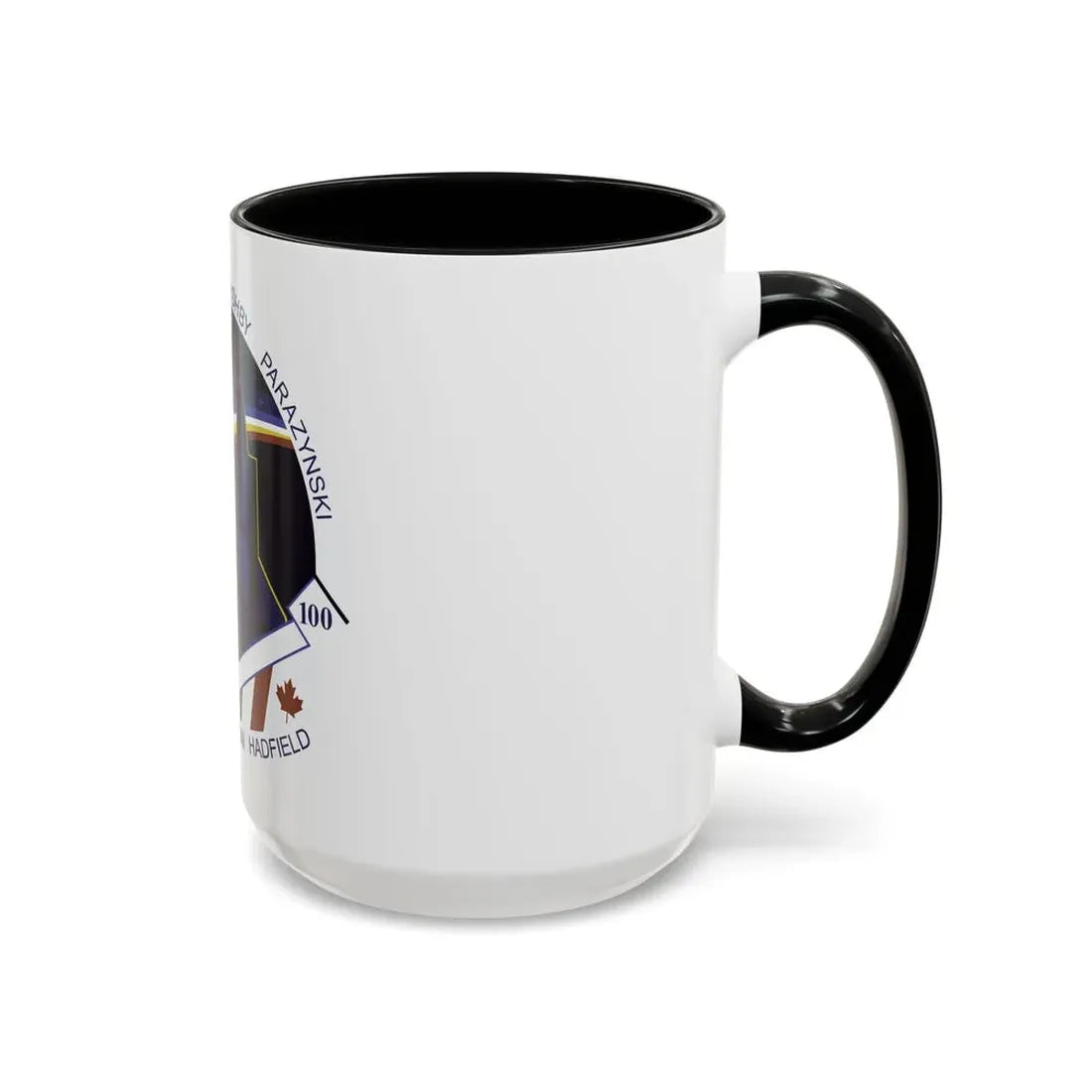 STS 100 (NASA) Accent Coffee Mug - Go Mug Yourself