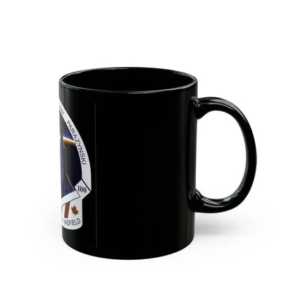STS 100 (NASA) Black Coffee Mug - Go Mug Yourself