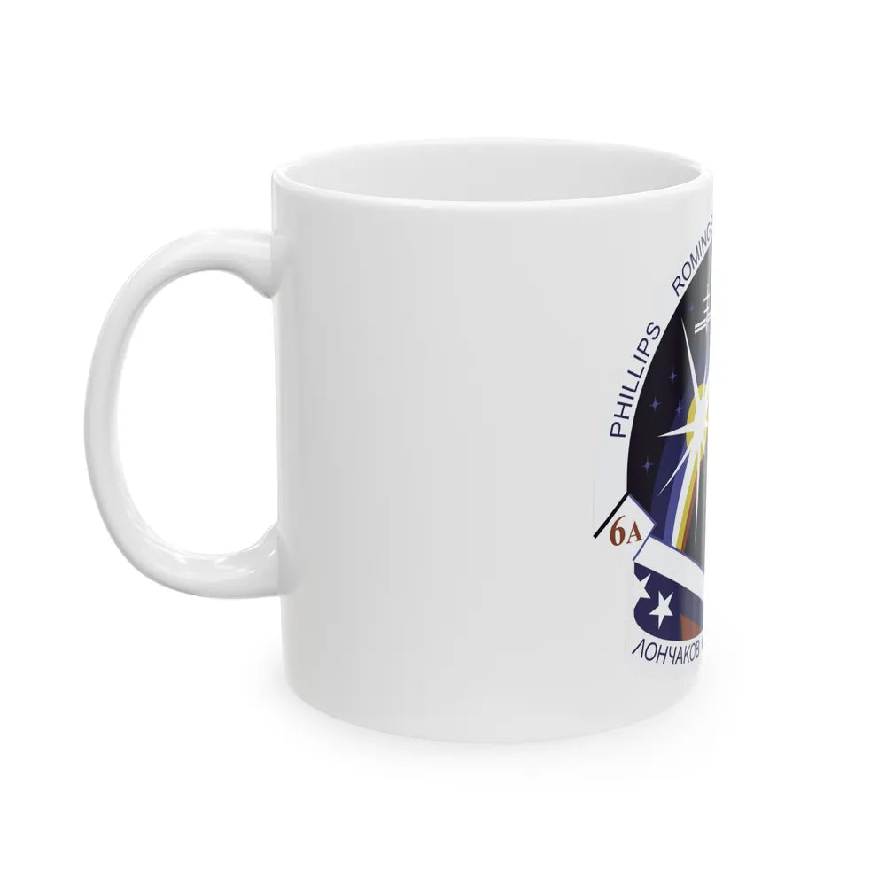 STS 100 (NASA) White Coffee Mug-Go Mug Yourself