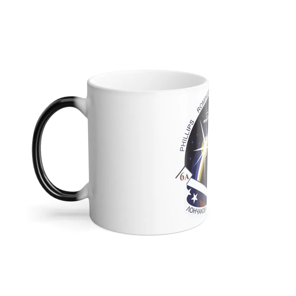 STS 100 Patch NASA - Color Changing Mug 11oz-Go Mug Yourself