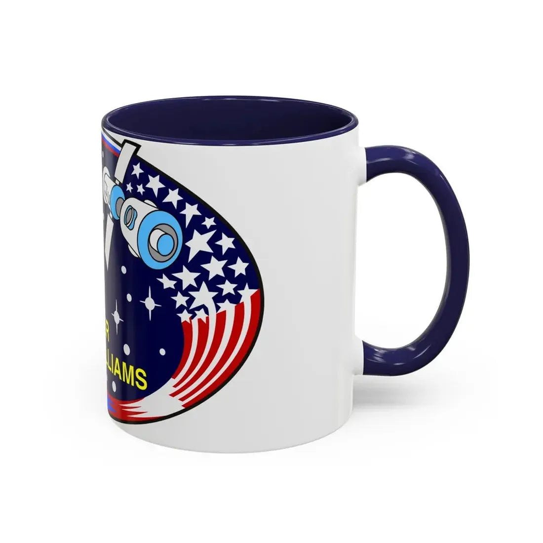 STS 101 (NASA) Accent Coffee Mug - Go Mug Yourself