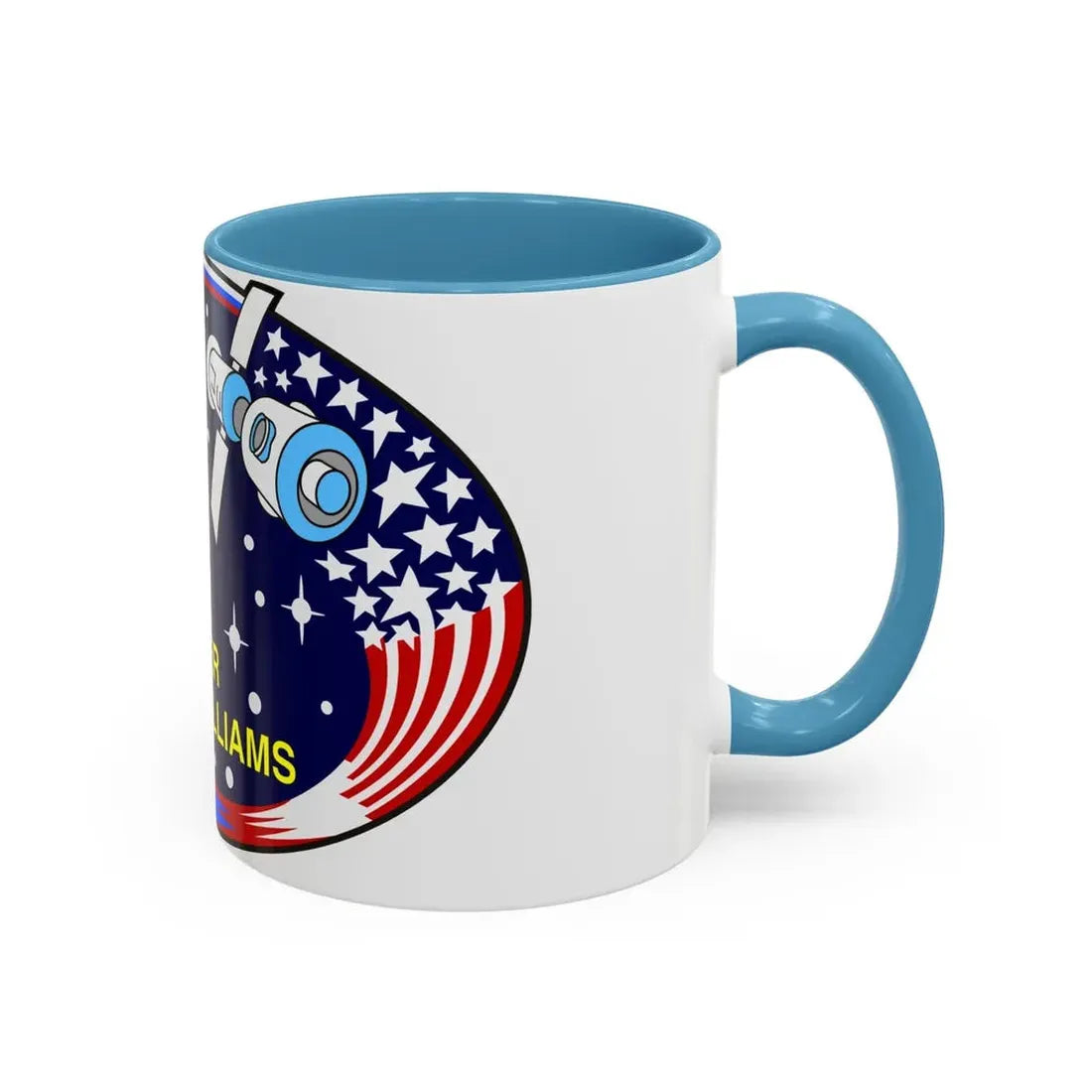 STS 101 (NASA) Accent Coffee Mug - Go Mug Yourself