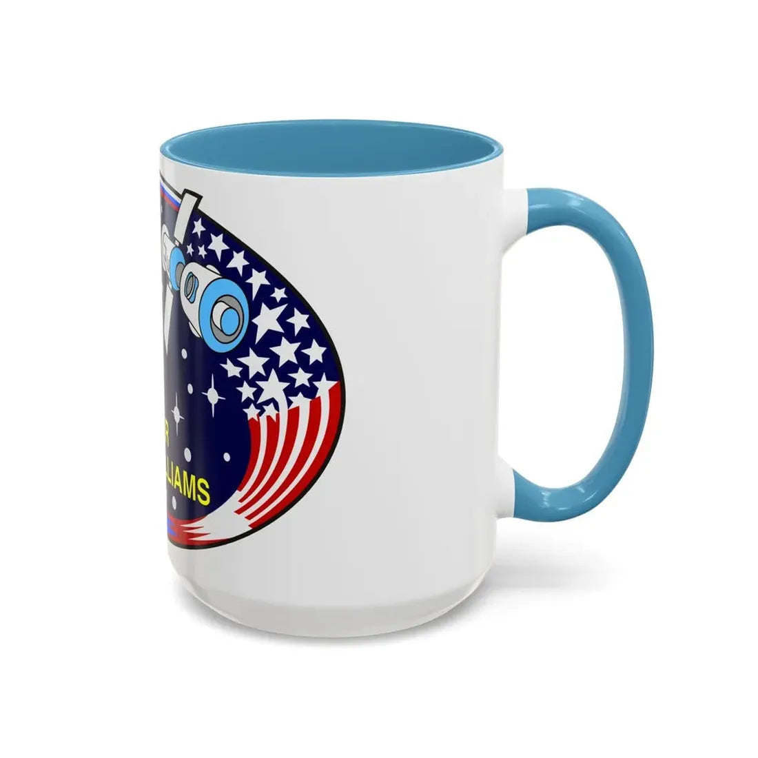 STS 101 (NASA) Accent Coffee Mug - Go Mug Yourself