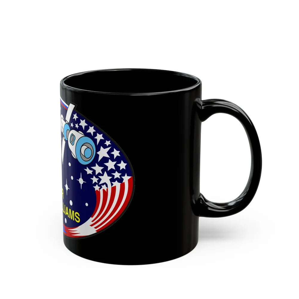 STS 101 (NASA) Black Coffee Mug-Go Mug Yourself