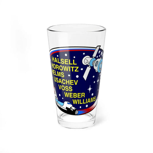 STS 101 (NASA) Pint Glass 16oz 16oz - Go Mug Yourself