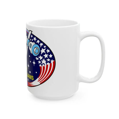 STS 101 (NASA) White Coffee Mug-Go Mug Yourself