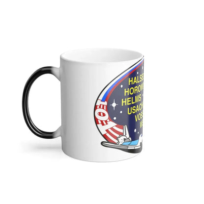 STS 101 Patch NASA - Color Changing Mug 11oz - Go Mug Yourself