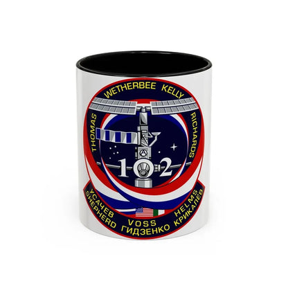 STS 102 (NASA) Accent Coffee Mug 11oz Black - Go Mug Yourself
