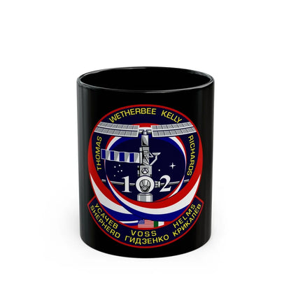 STS 102 (NASA) Black Coffee Mug-11oz-Go Mug Yourself