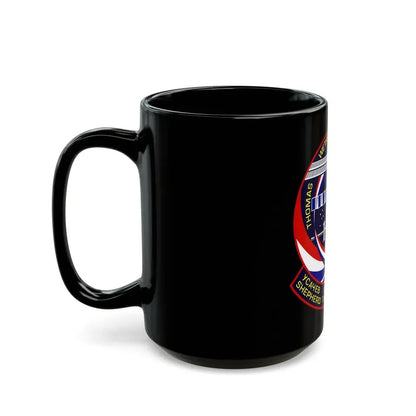 STS 102 (NASA) Black Coffee Mug - Go Mug Yourself