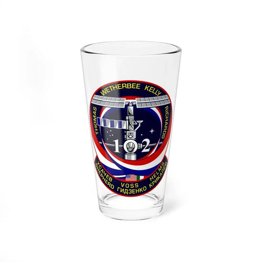 STS 102 (NASA) Pint Glass 16oz 16oz - Go Mug Yourself