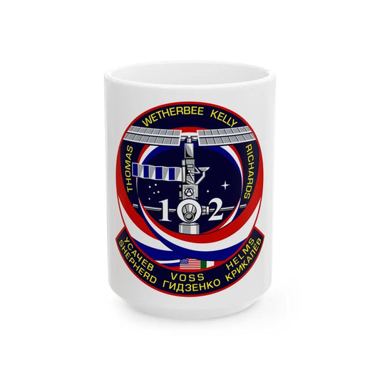 STS 102 (NASA) White Coffee Mug-15oz-Go Mug Yourself