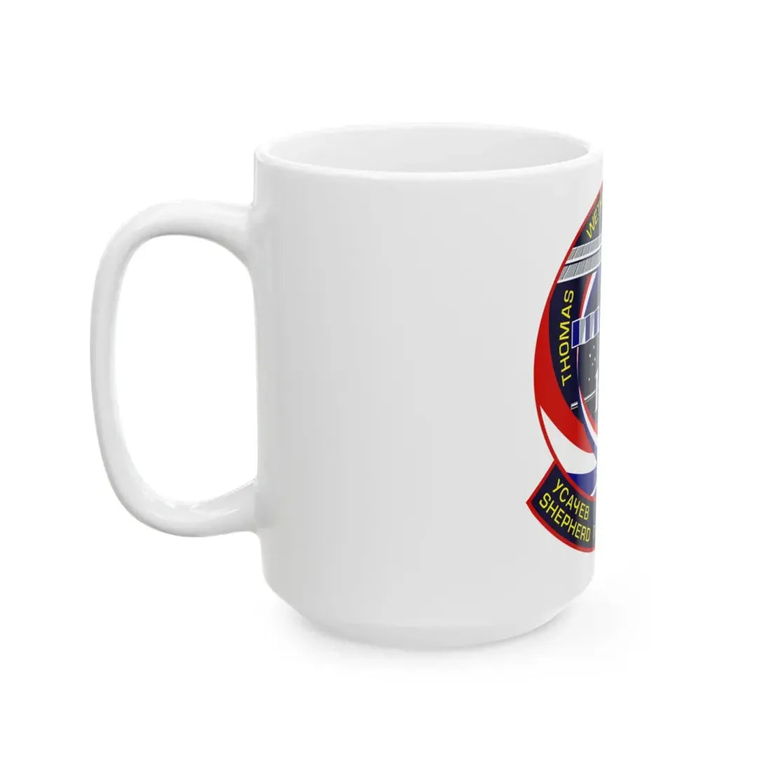 STS 102 (NASA) White Coffee Mug - Go Mug Yourself