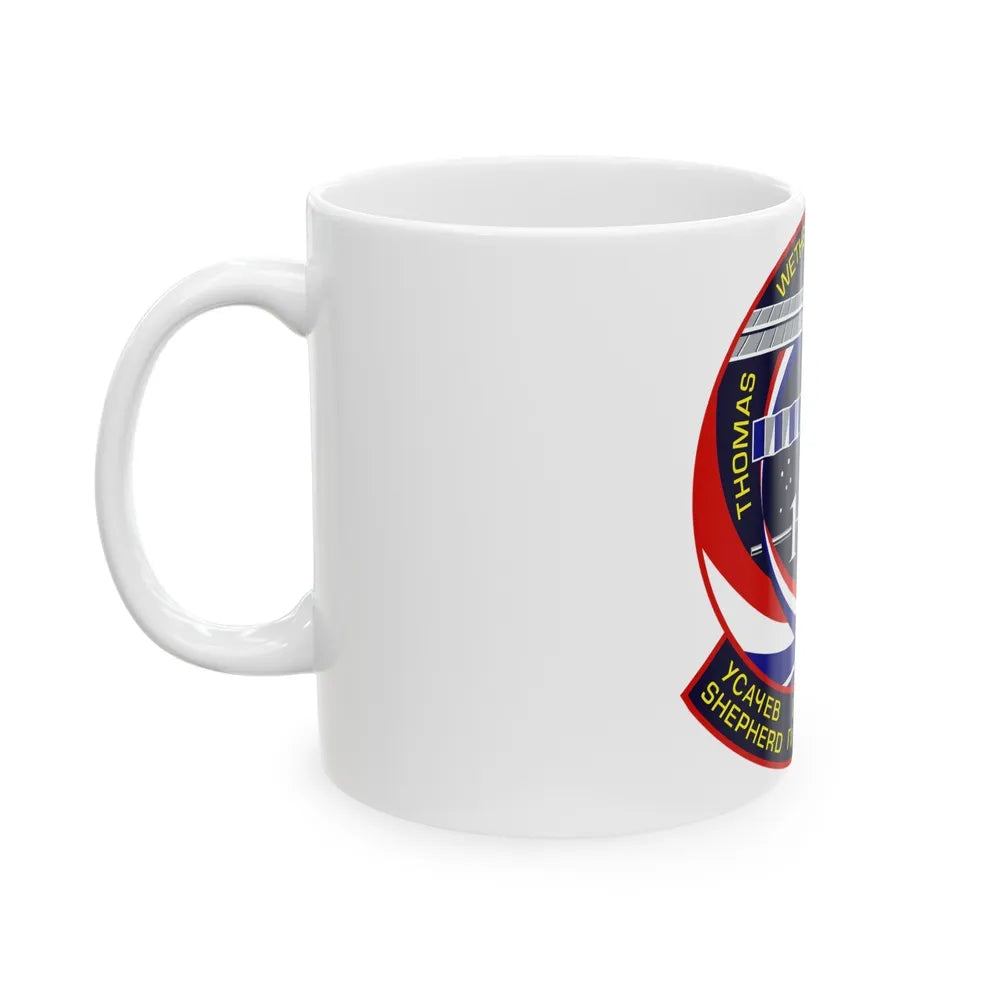 STS 102 (NASA) White Coffee Mug-Go Mug Yourself