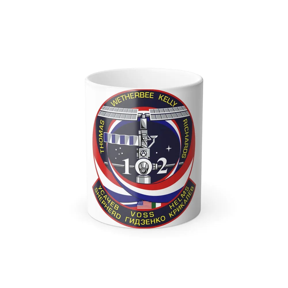 STS 102 Patch NASA - Color Changing Mug 11oz-Go Mug Yourself